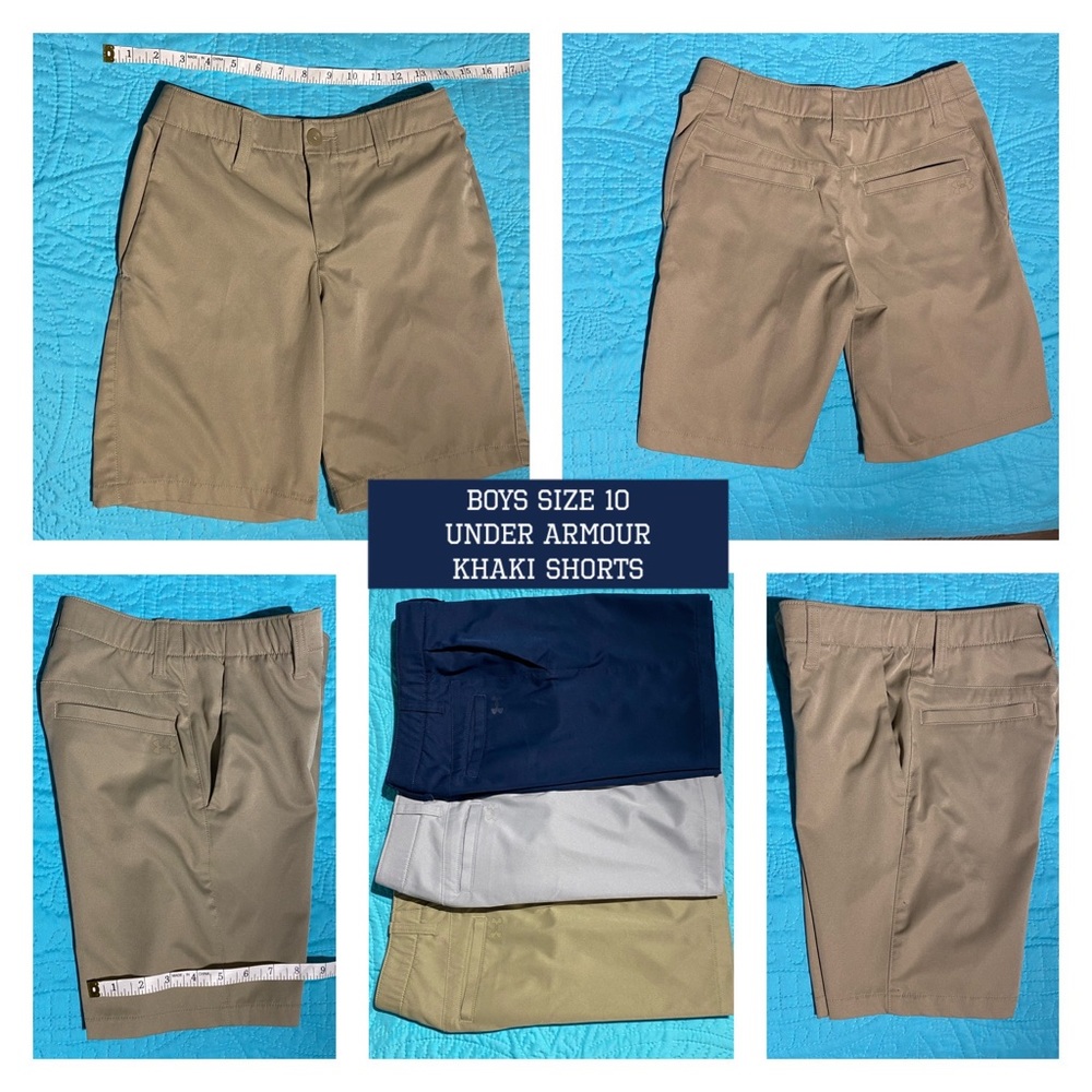 Boys Under Armour Khaki shorts